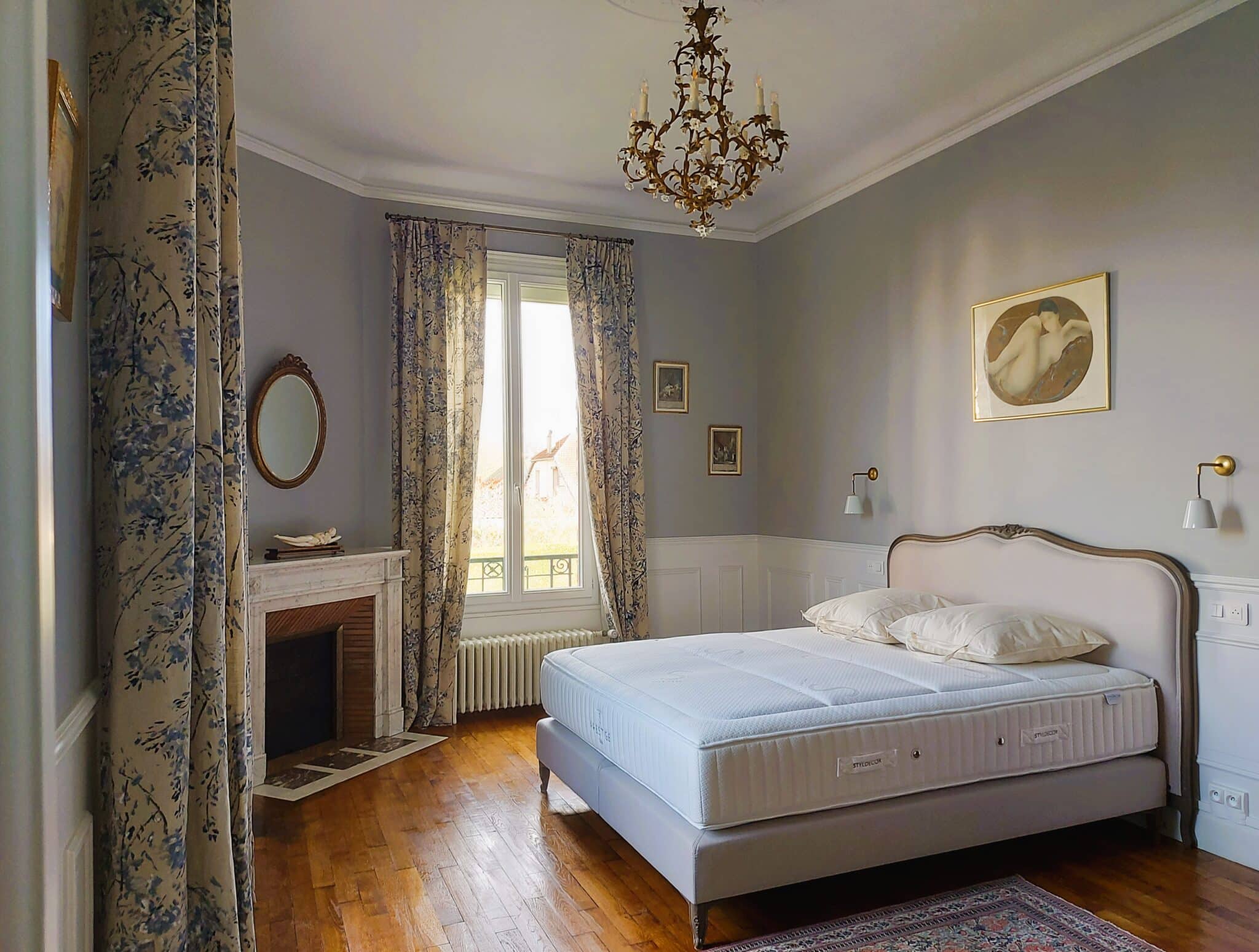 Chambre Parentale. Scénario de Mme et Mr B. - Normandie (76). ©SBA-DESIGN