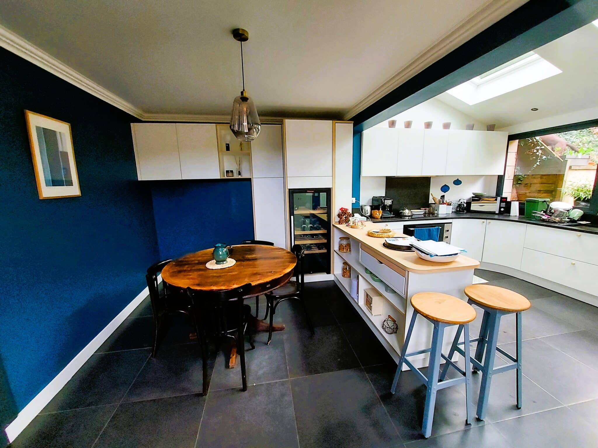 Cuisine_Salle à Manger. Scénario de Mme & Mr R. - Normandie (76). ©SBA-DESIGN